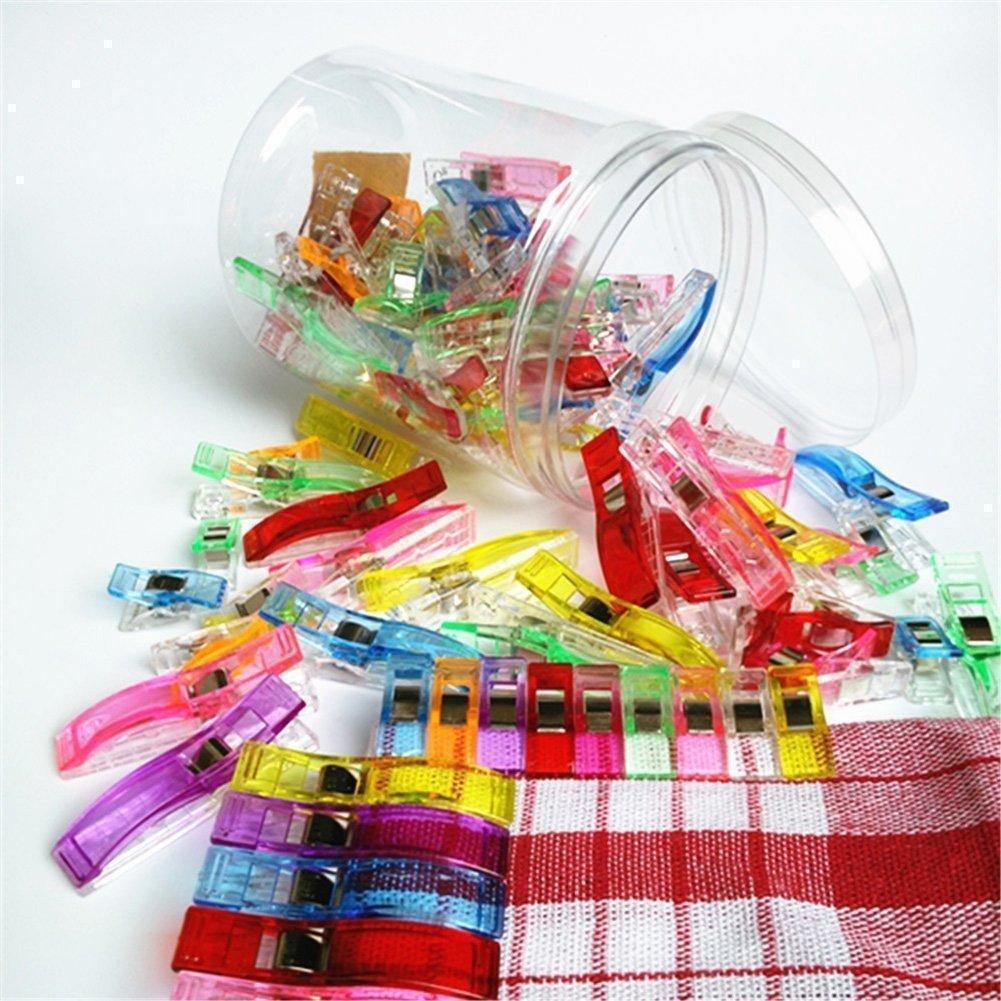 Sewing clips, Quilting Supplies Pack of 100(90 Small, 10 Large